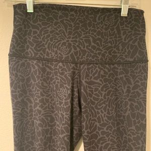 Great patterned leggings!